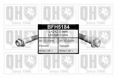 QUINTON HAZELL bfh5184 -  Тормозной шланг